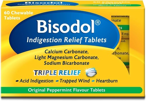 Bisodol indigestion relief - bisodol,