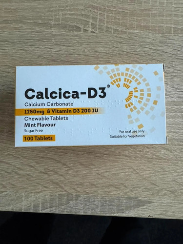 Calcium carbonate 1250mg with - calcium,