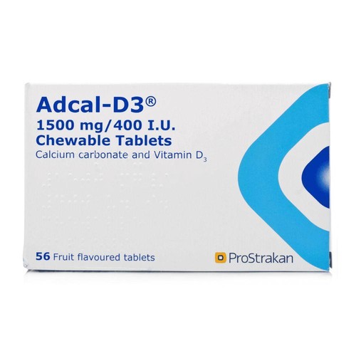 Adcal 1500mg 400 x56 - d3, 1500mg/400