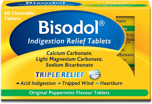 Bisodol indigestion relief - bisodol,