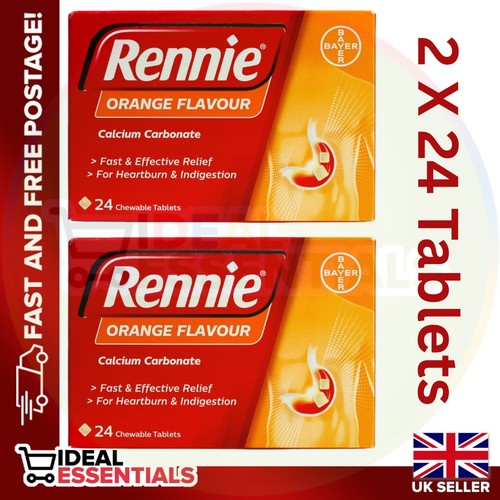 Rennie calcium carbonate - rennie,