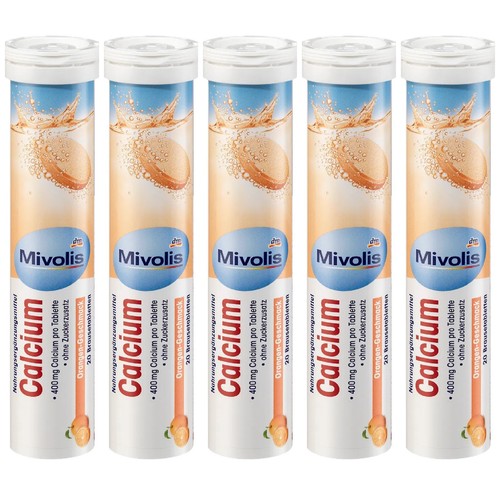 Mivolis calcium fizzy - 5, x