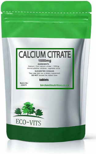 Calcium citrate 1000mg - citrate,