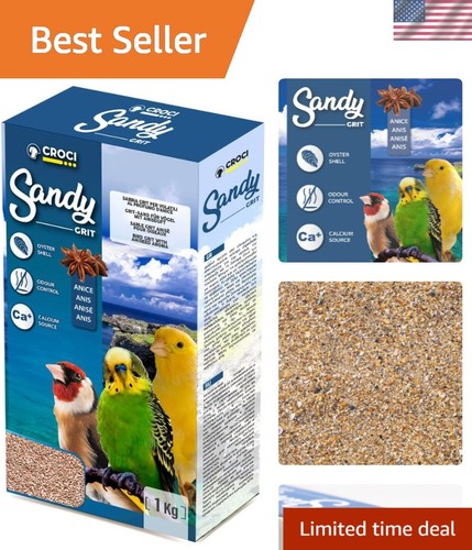 Birds sand 1kg calcium - birds, sand,