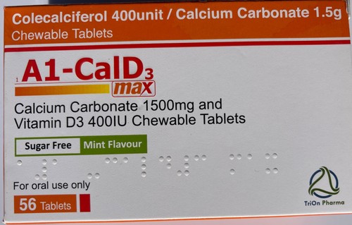 Calcium carbonate vitamin - calcium,