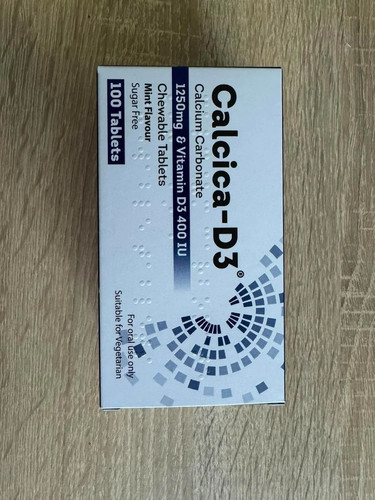 Calcium carbonate 1250mg with - calcium,